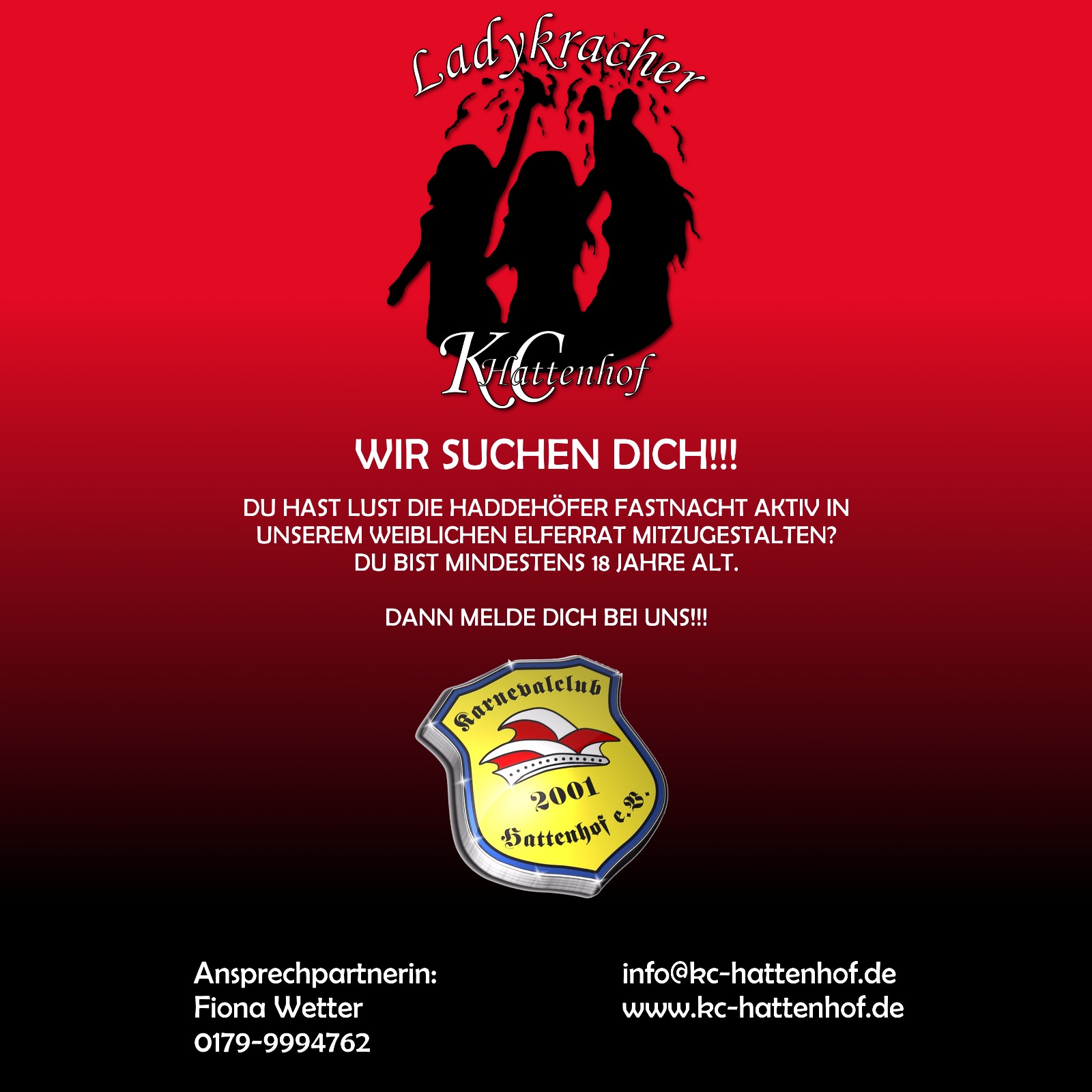 WIR SUCHEN DICH!